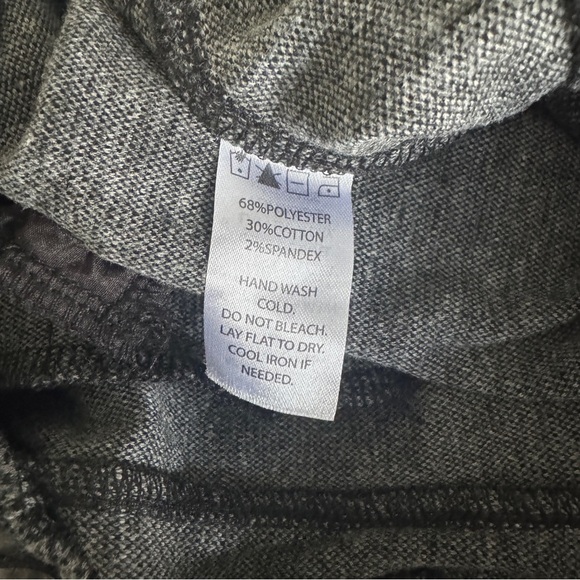 Saks Fifth Avenue | NWOT Skinny Tweed Ankle Dress Pants in Gray Size Medium - Picture 6 of 6